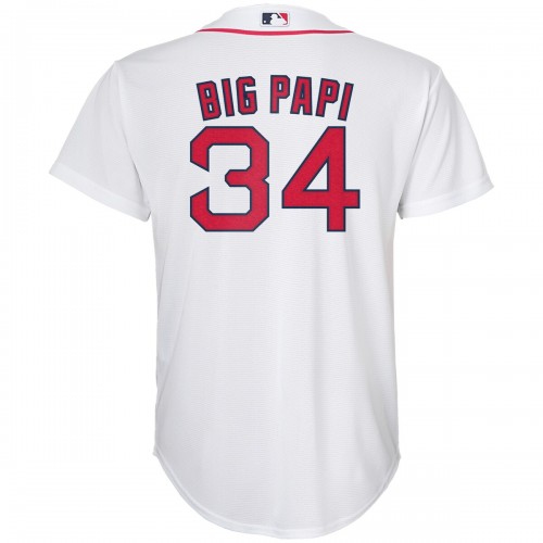 David Ortiz Boston Red Sox Nike Youth Replica Player Jersey - White
