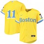 Rafael Devers Boston Red Sox Nike Youth City Connect Replica Player Jersey - Gold