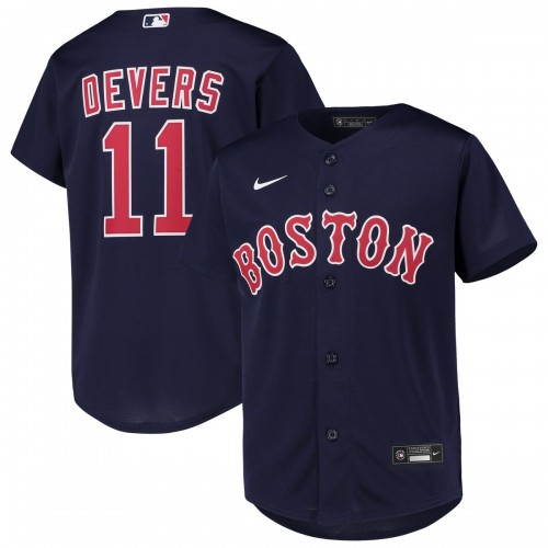 Rafael Devers Boston Red Sox Nike Youth Alternate Replica Player Jersey - Navy