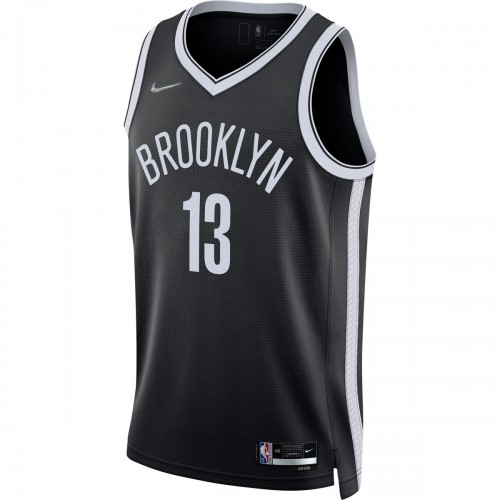 James Harden Brooklyn Nets Nike 2021/22 Diamond Swingman Jersey - Icon Edition - Black