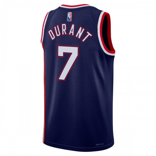 Kevin Durant Brooklyn Nets Nike 2021/22 Swingman Jersey - City Edition - Navy