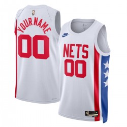 Brooklyn Nets Nike Unisex 2022/23 Custom Swingman Jersey - Classic Edition - White Brooklyn Nets Nike Unisex 2022/23 Custom Swingman Jersey - Classic Edition - White
