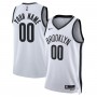 Brooklyn Nets Nike Unisex 2022/23 Swingman Custom Jersey White - Association Edition