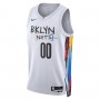 Brooklyn Nets Nike Unisex 2022/23 Swingman Custom Jersey - City Edition - White