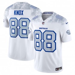 Dawson Knox Buffalo Bills Nike 2025 Rivalries Collection Limited Jersey - White