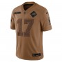 Josh Allen Buffalo Bills Nike 2023 Salute To Service Limited Jersey - Brown