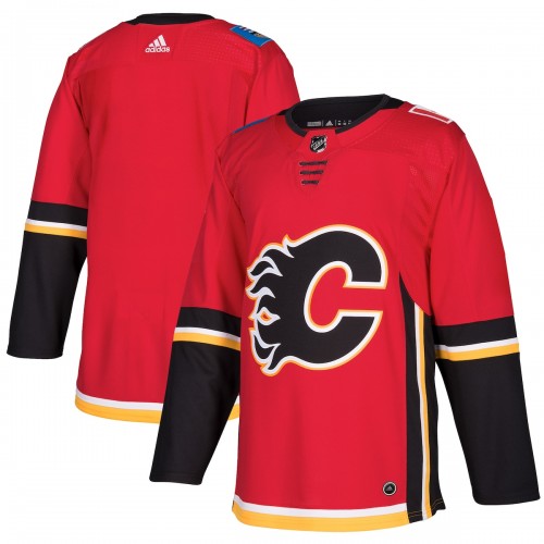 Calgary Flames adidas Home Authentic Blank Jersey - Red