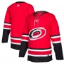 Carolina Hurricanes adidas Home Authentic Blank Jersey - Red