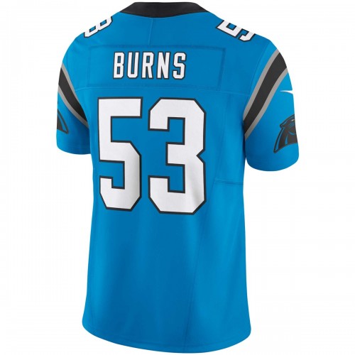 Brian Burns Carolina Panthers Nike Vapor F.U.S.E. Limited Jersey - Blue