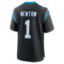 Cam Newton Carolina Panthers Nike Team Retired Game Jersey -  Black