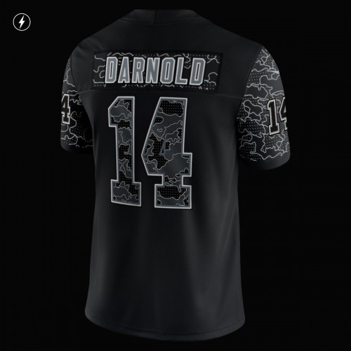 Sam Darnold Carolina Panthers Nike RFLCTV Limited Jersey - Black