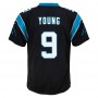 Bryce Young Carolina Panthers Nike Youth Game Jersey - Black