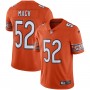 Khalil Mack Chicago Bears Nike Vapor Limited Jersey - Orange