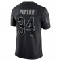 Walter Payton Chicago Bears Nike Retired Player RFLCTV Limited Jersey - Black