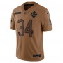 Walter Payton Chicago Bears Nike 2023 Salute To Service Retired Player Limited Jersey - Brown
