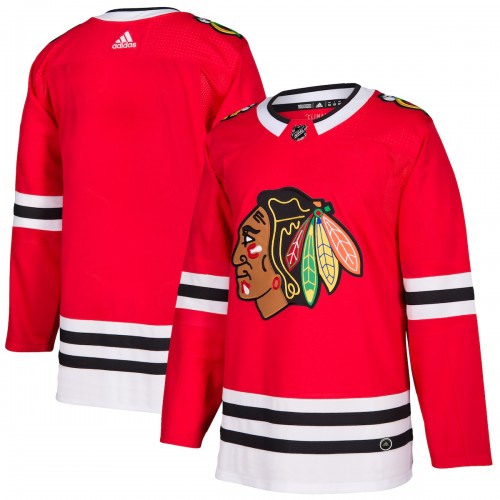 Chicago Blackhawks adidas Home Authentic Blank Jersey - Red
