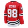 Connor Bedard Chicago Blackhawks Centennial Premium Player Jersey - Red Connor Bedard Chicago Blackhawks Centennial Premium Player Jersey - Red