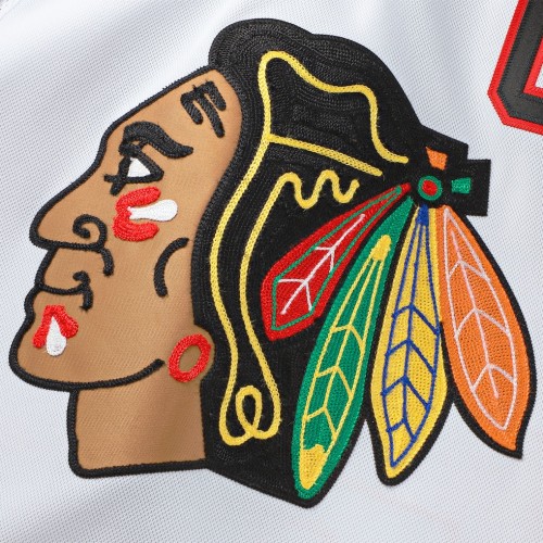 Connor Bedard Chicago Blackhawks Away Premium Jersey - White Connor Bedard Chicago Blackhawks Away Premium Jersey - White