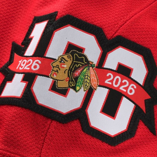 Chicago Blackhawks Centennial Premium Custom Jersey - Red Chicago Blackhawks Centennial Premium Custom Jersey - Red