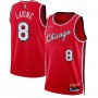 Zach LaVine Chicago Bulls Nike 2021/22 Swingman Jersey - City Edition - Red