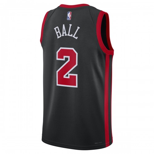 Lonzo Ball Chicago Bulls Nike Unisex 2023/24 Swingman Jersey - Black - City Edition