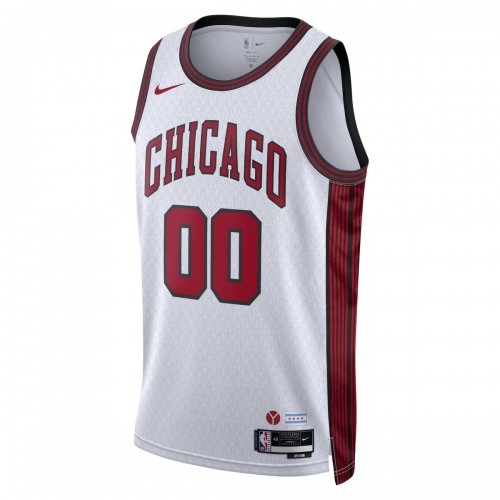 Chicago Bulls Nike Unisex 2022/23 Swingman Custom Jersey - City Edition - White