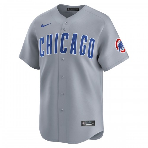 Chicago Cubs Nike Road Limited Jersey – Gray