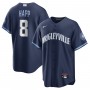 Ian Happ Chicago Cubs Nike 2021 City Connect Replica Player Jersey - Navy