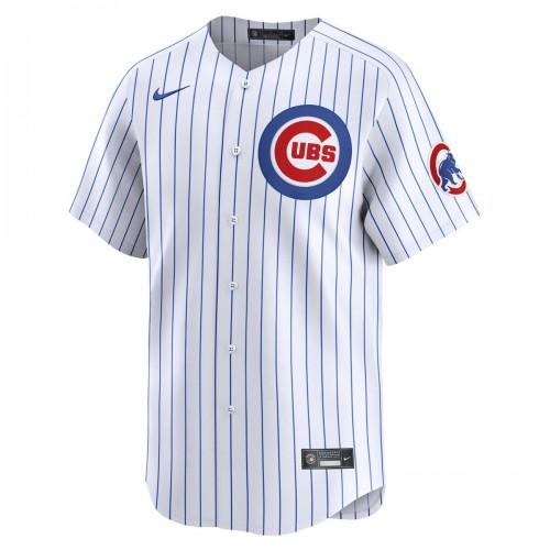 Nico Hoerner Chicago Cubs Nike Home Limited Player Jersey - White