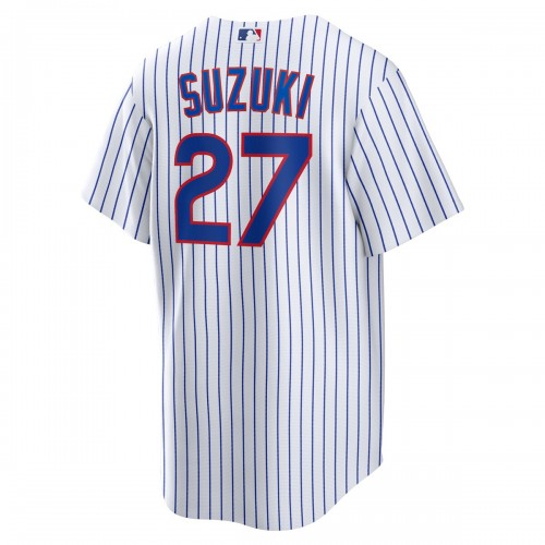 Seiya Suzuki Chicago Cubs Nike Home Replica Jersey - White