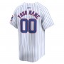 Chicago Cubs Nike Home Limited Custom Jersey - White