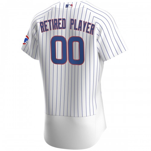 Chicago Cubs Nike Home Custom Pick-A-Player Retired Roster Authentic Jersey - White