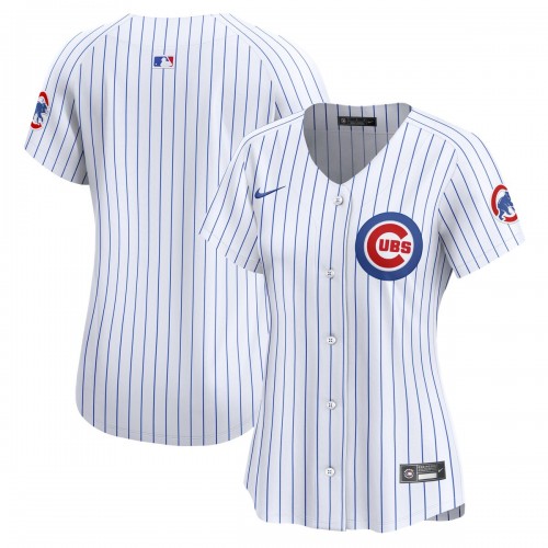 Chicago Cubs Nike Women's Home Limited Jersey - White