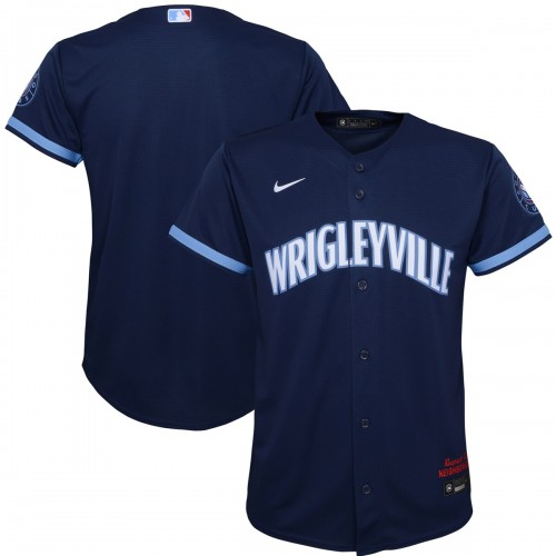 Chicago Cubs Nike Youth City Connect Replica Jersey - Navy