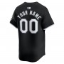 Chicago White Sox Nike  Alternate Limited Custom Jersey – Black