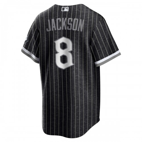 Bo Jackson Chicago White Sox Nike City Connect Replica Player Jersey - Black