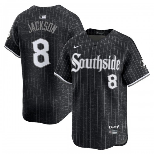 Bo Jackson Chicago White Sox Nike City Connect Retired Player Jersey - Black