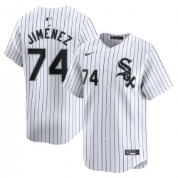 Eloy Jimenez Chicago White Sox Nike Home Limited Player Jersey - White Eloy Jimenez Chicago White Sox Nike Home Limited Player Jersey - White