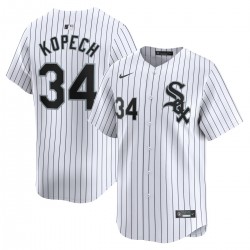 Michael Kopech Chicago White Sox Nike Home Limited Player Jersey - White Michael Kopech Chicago White Sox Nike Home Limited Player Jersey - White