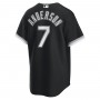 Tim Anderson Chicago White Sox Nike Alternate Replica Player Jersey - Black