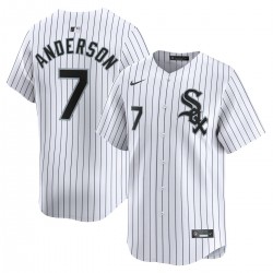 Tim Anderson Chicago White Sox Nike Home Limited Player Jersey - White Tim Anderson Chicago White Sox Nike Home Limited Player Jersey - White