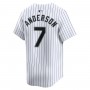 Tim Anderson Chicago White Sox Nike Home Limited Player Jersey - White