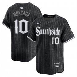 Yoán Moncada Chicago White Sox Nike City Connect Player Jersey - Black Yoán Moncada Chicago White Sox Nike City Connect Player Jersey - Black