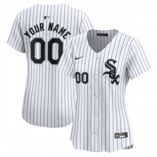 Chicago White Sox Nike Women's Home Limited Custom Jersey - White