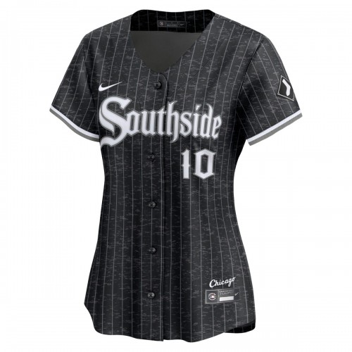 Yoán Moncada Chicago White Sox Nike Women's City Connect Limited Player Jersey - Black