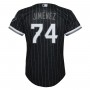 Eloy Jimenez Chicago White Sox Nike Youth City Connect Replica Player Jersey - Black