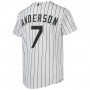 Tim Anderson Chicago White Sox Nike Youth Alternate Replica Player Jersey - White
