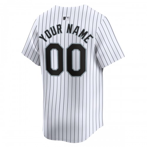 Chicago White Sox Nike Youth Home Limited Custom Jersey - White