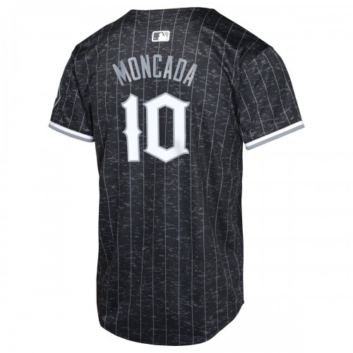 Yoan Moncada Chicago White Sox Nike Youth City Connect Limited Player Jersey - Black