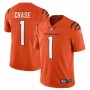 Ja'Marr Chase Cincinnati Bengals Nike Alternate Vapor Limited Jersey - Orange